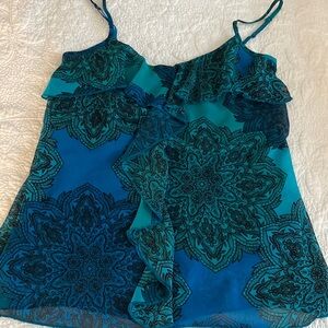 Jewel tone cami style top
